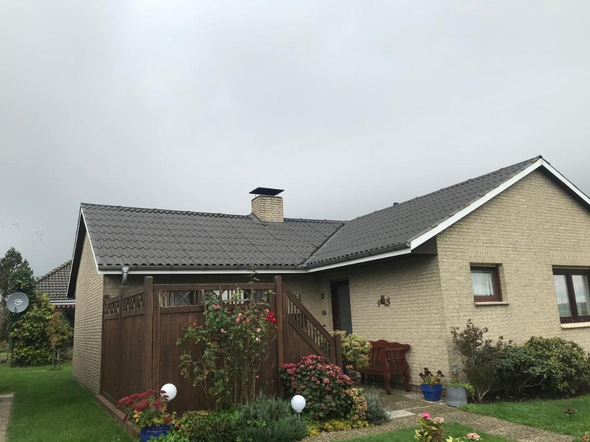 Gemuetliches Ferienhaus Hinterm Deich نوردستراند المظهر الخارجي الصورة